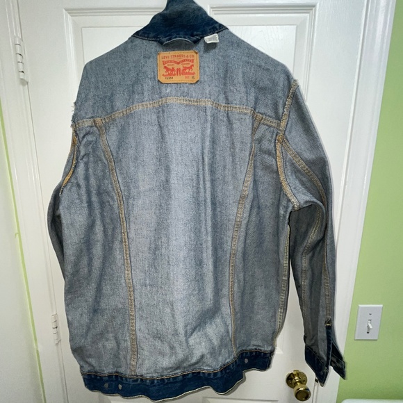 Men's Levi's Jean Jacket XL - Picture 5 of 10